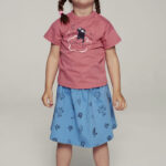 Spodniczka dziewczeca niebieska Chmury scaled 1
