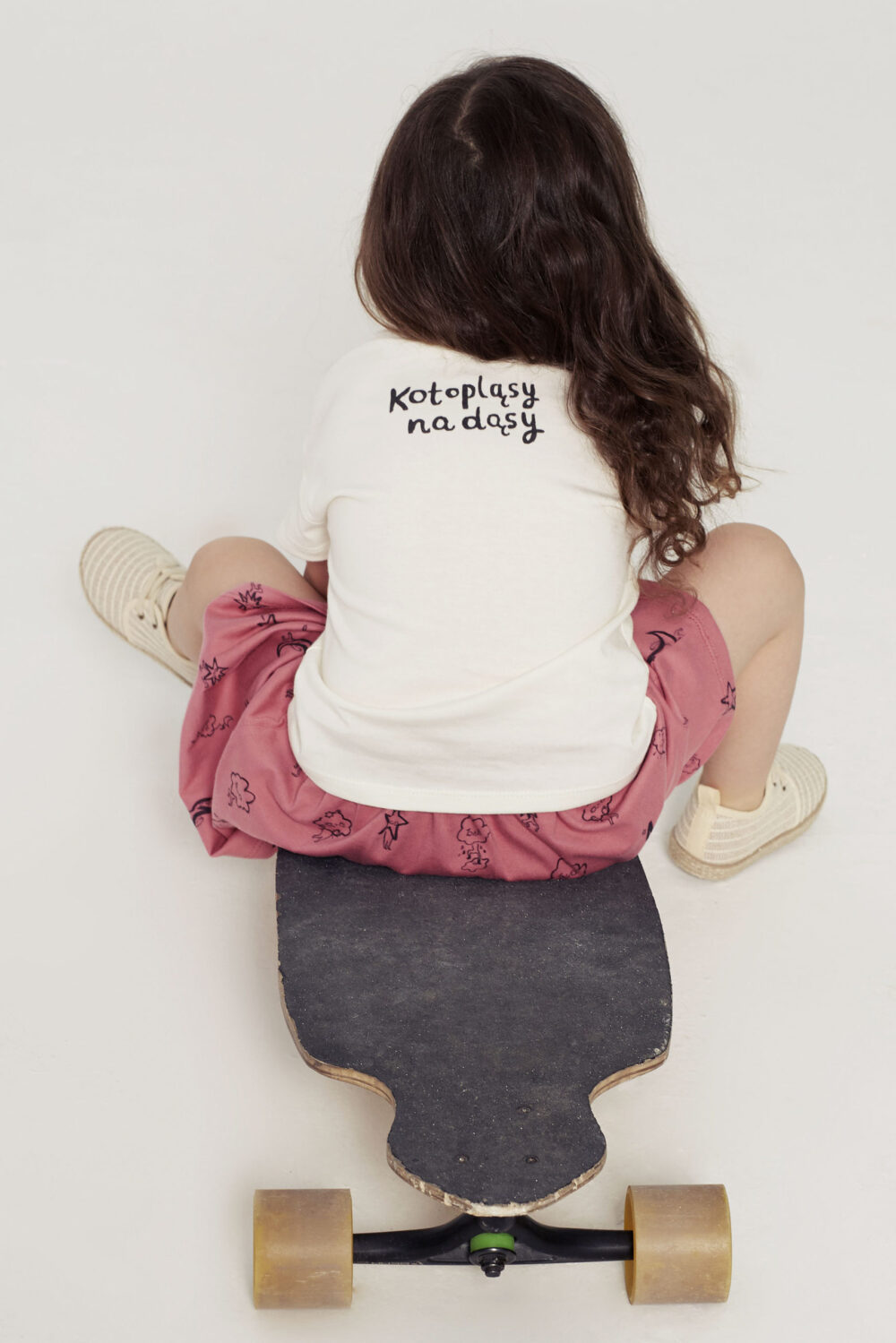 T-shirt Kot - Kremowy - obrazek 4