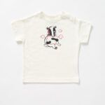 T-shirt Borsuk - Kremowy