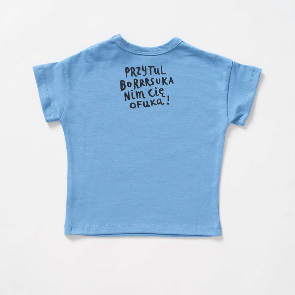 T-shirt Borsuk - Niebieski - obrazek 5