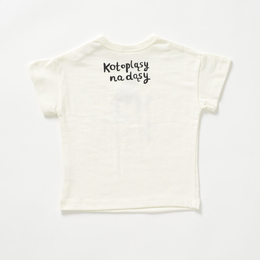 T-shirt Kot - Kremowy - obrazek 7