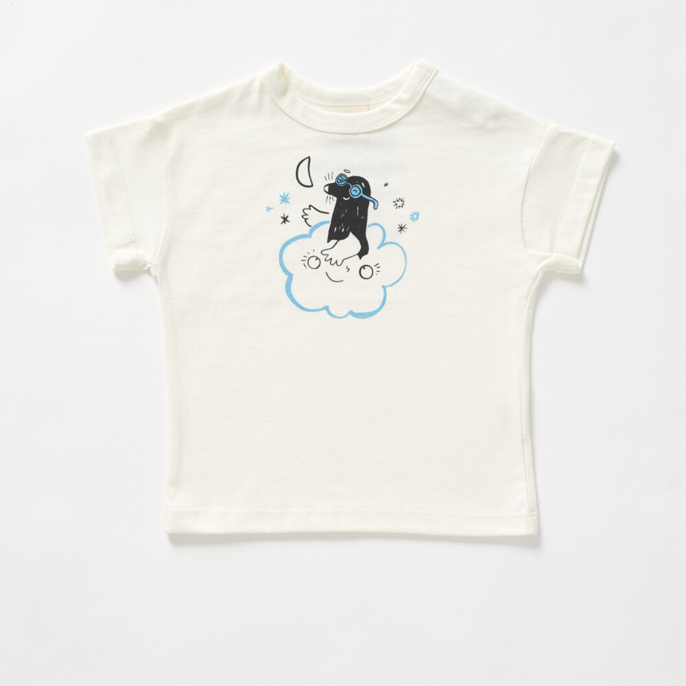 T-shirt Kret - Kremowy