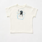 T-shirt Kret - Kremowy