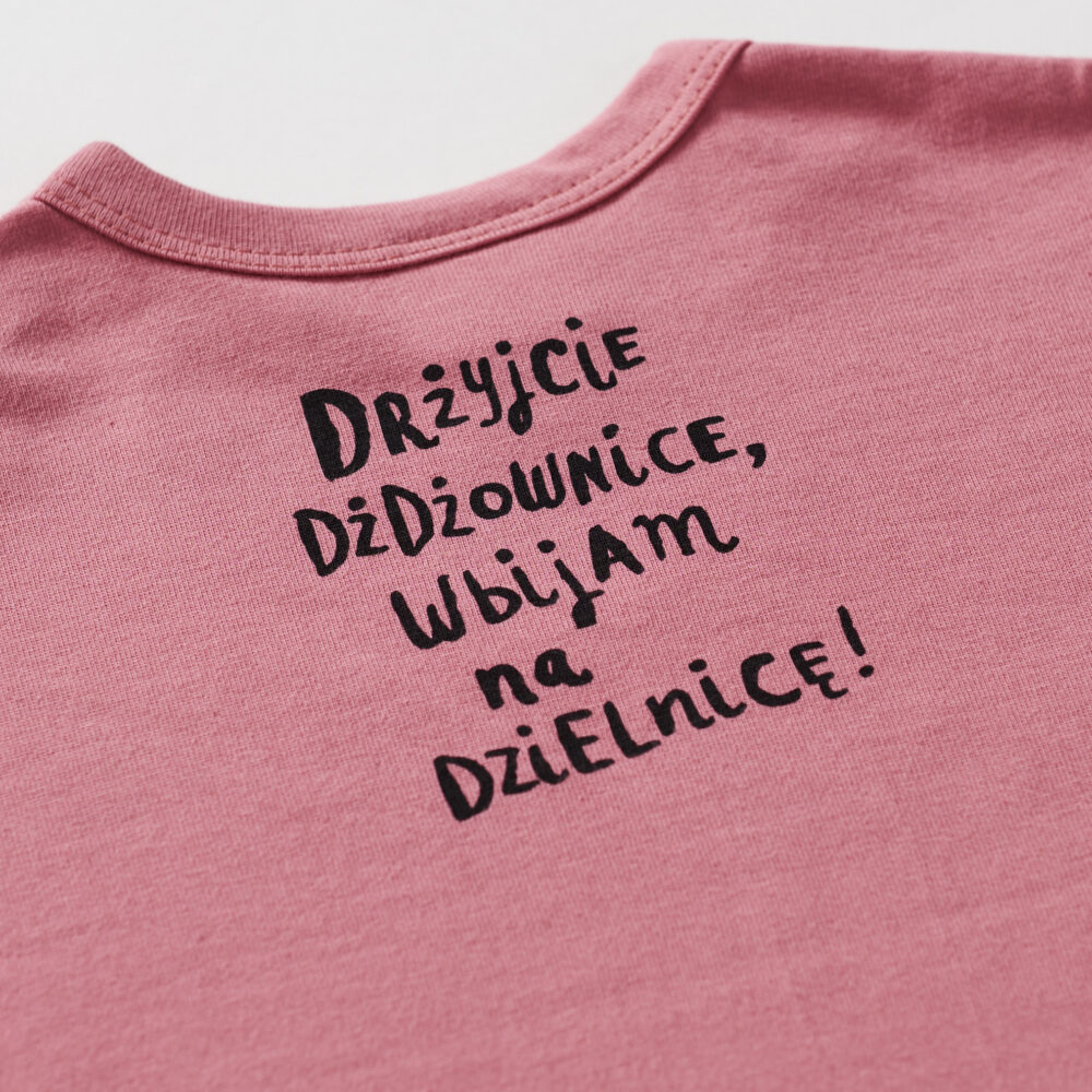 T-shirt Kret - Różowy - obrazek 3