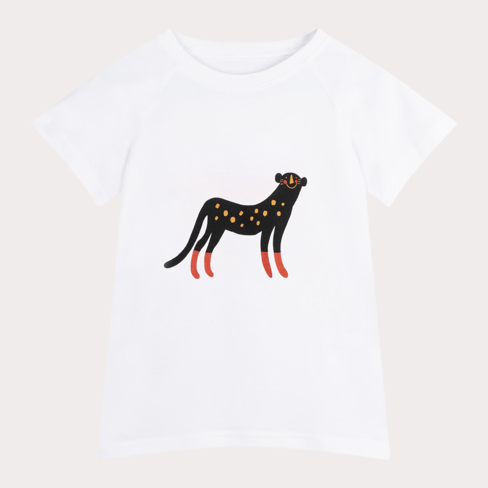 T-shirt Pantera biały - obrazek 2