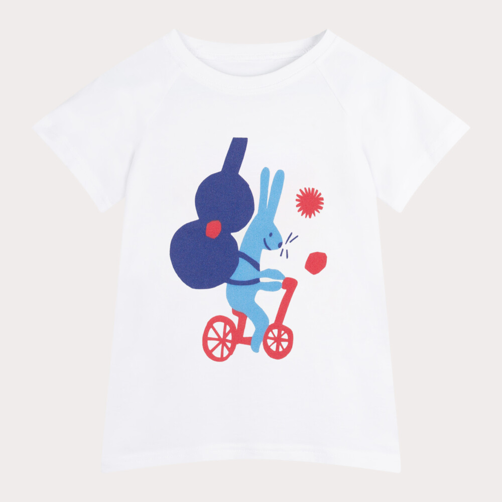 T-shirt Zając biały - obrazek 2