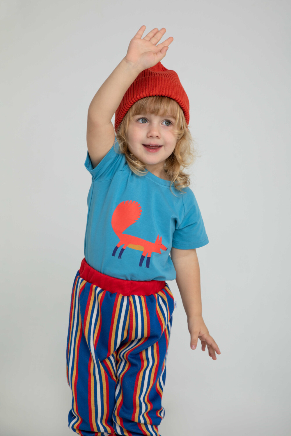 T-shirt Lis niebieski