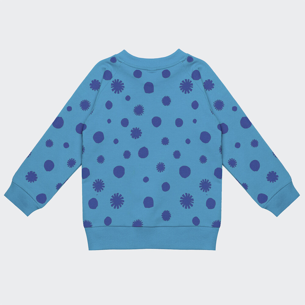 Bluza Kropki niebieska - obrazek 2